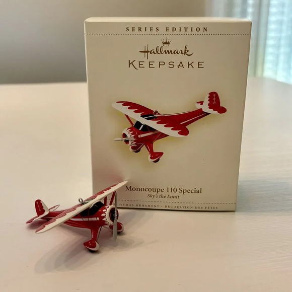 2006 Hallmark Monocoupe 110 Special in Sky's the Limit Series Airplane - Picture 1 of 4